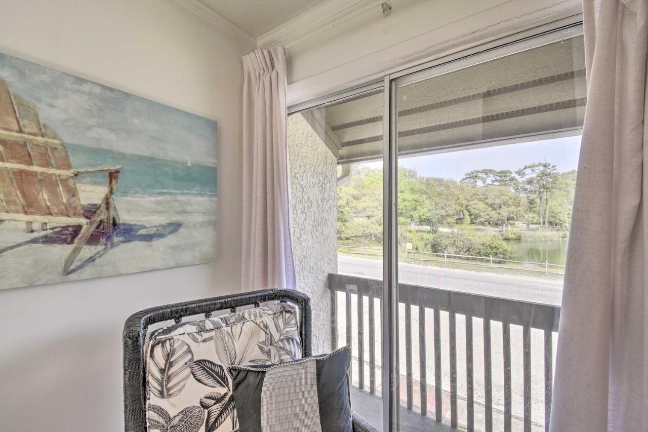 Myrtle Beach Abode With Seasonal Pool And Lake View! Villa Exteriör bild